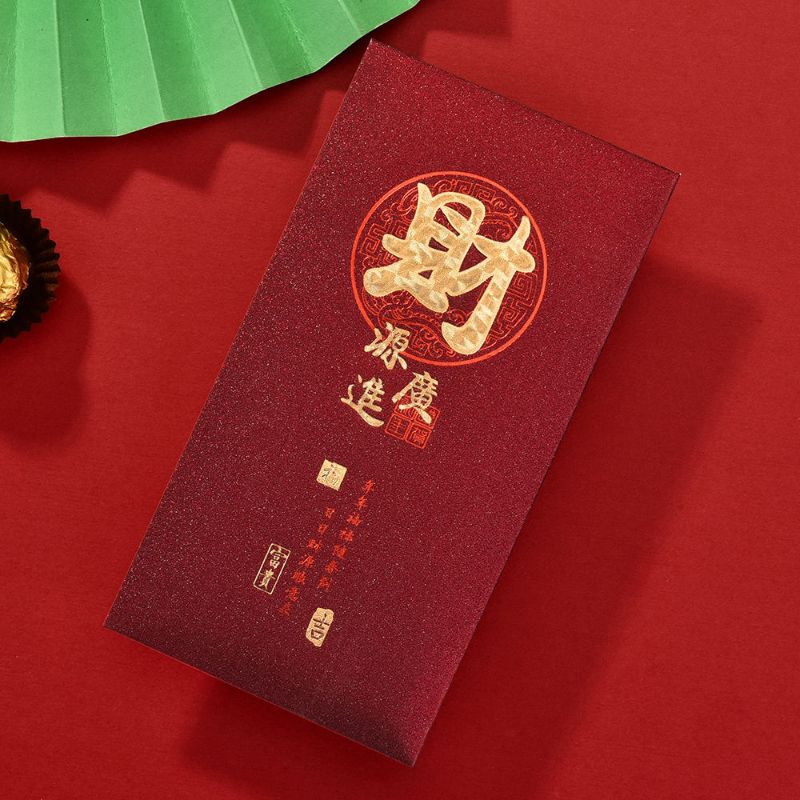 

[ 6 pcs ] Angpao IMLEK CNY premium glitter / angpao glitter / angpao CNY /CHINESE NEW YEAR