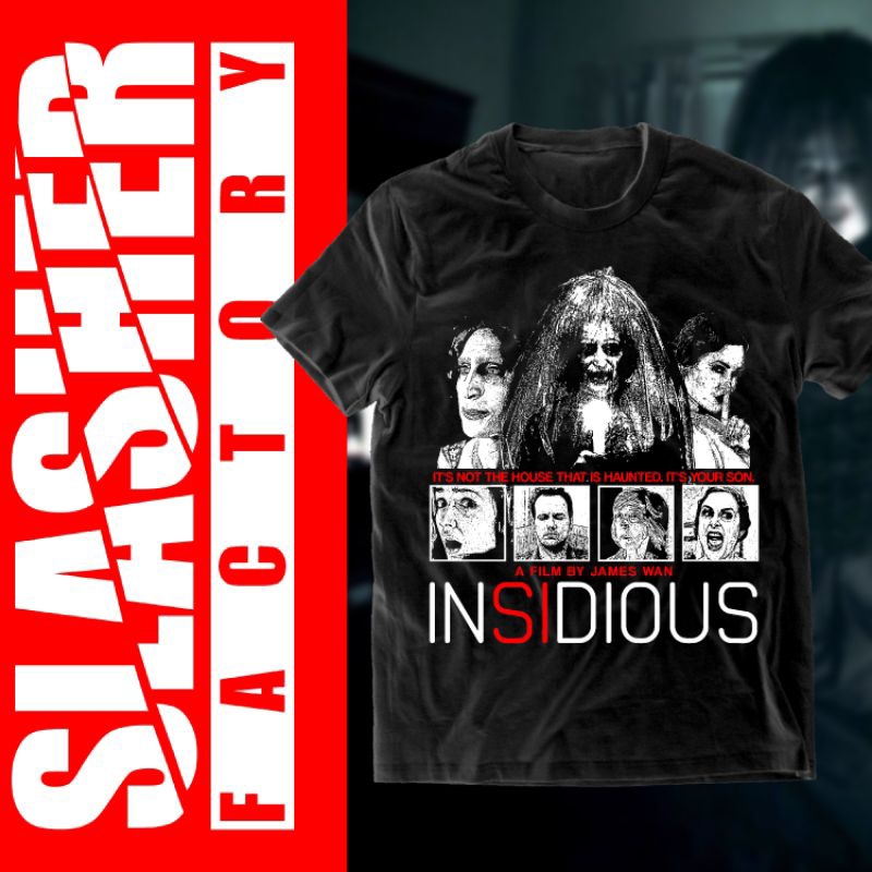 Kaos Horror Movie/Film INSIDIOUS Tshirt