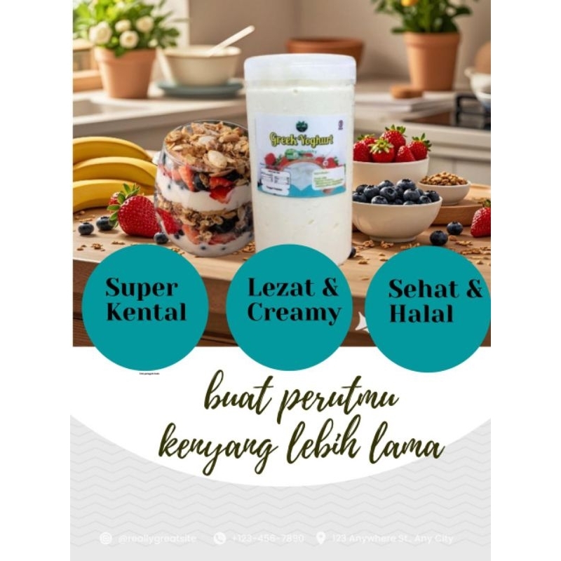 

NEW GREEK YOGURT FREESUGAR (PLAIN) 1 KG