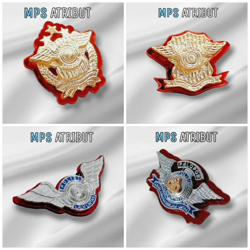 Atribut Lantas Polri Wing Lantas/Pelopor Lantas/Comunity Lantas/Dikjur Lantas Polri Exclusive