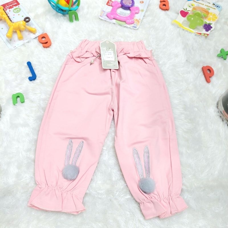 Celana Panjang Anak Cewek Bahan Kaos