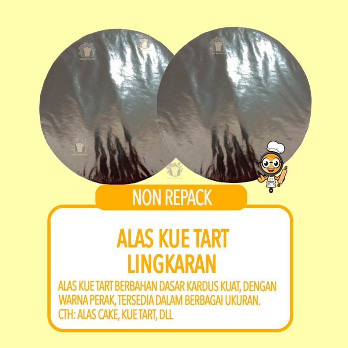 

ALAS KUE TART LINGKARAN 1 PACK ISI 25