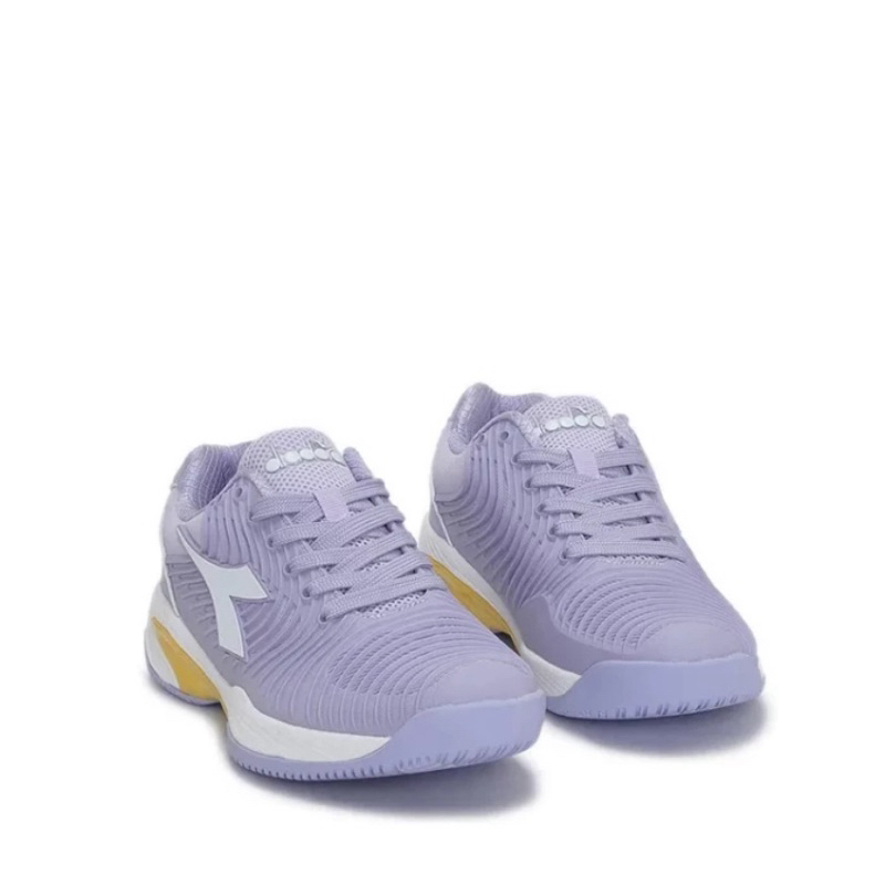 Hot Deals Sepatu Tenis Wanita Diadora Kenzo Purple Tennis Shoes