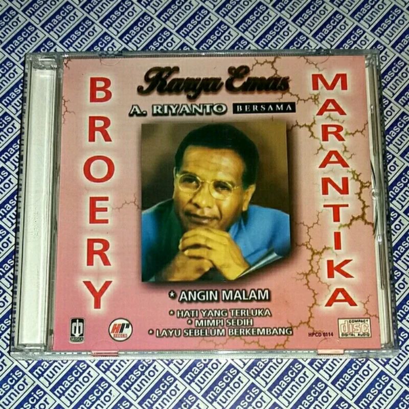 CD Broery Marantika - Karya Emas A. Riyanto . Broery Pesolima