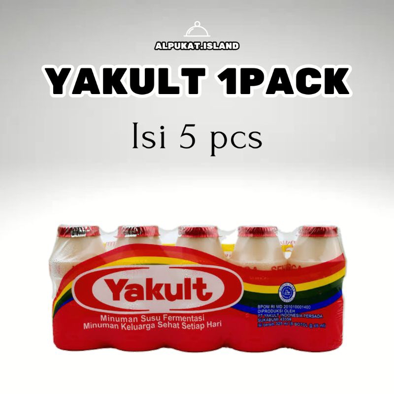 

yakult 1 pack | yakult cintai ususmu | isi 5pcs