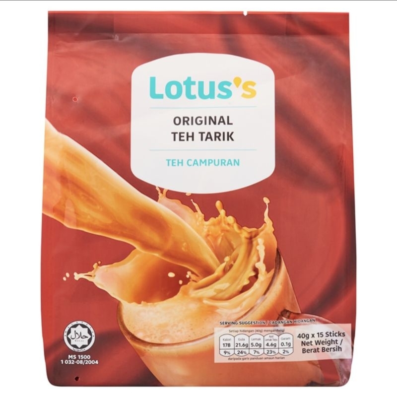 

PELUNASAN Lotus's Original Teh Tarik 40g x 15
