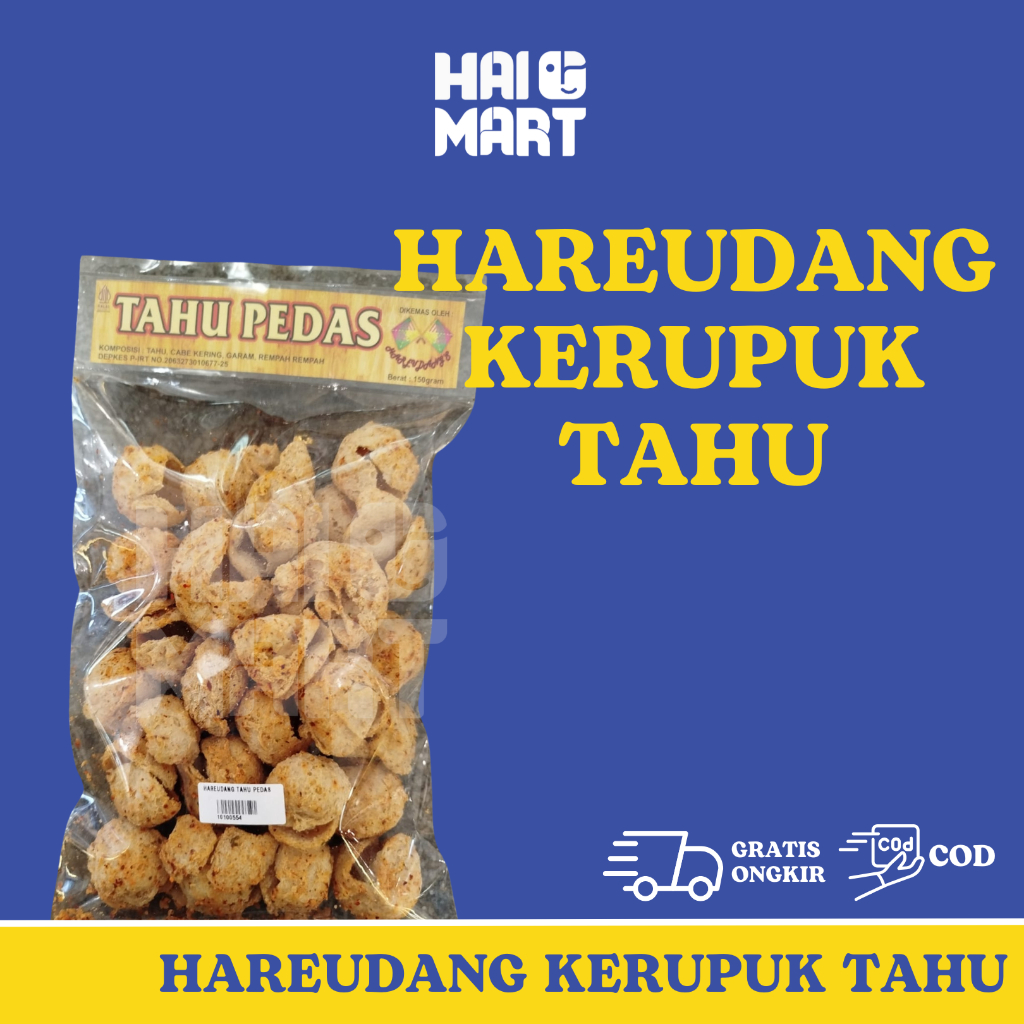 

Hareudang Kerupuk Tahu Pedas