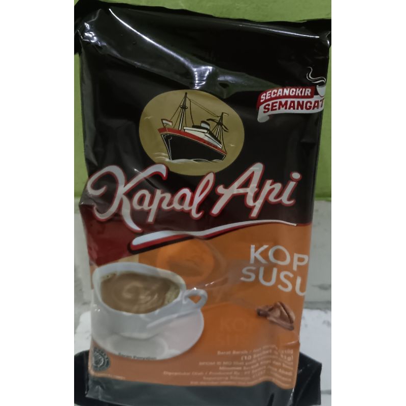 

kapal api 31gr kopi susu 1 sachet