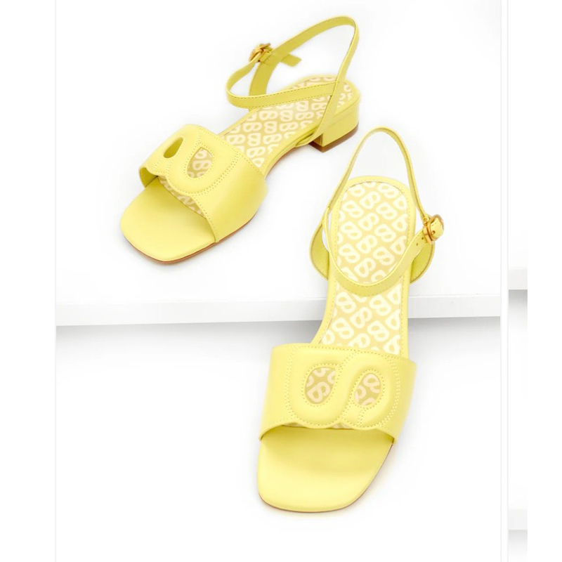 Preloved Buttonscarves Nina Sandal - Yellow