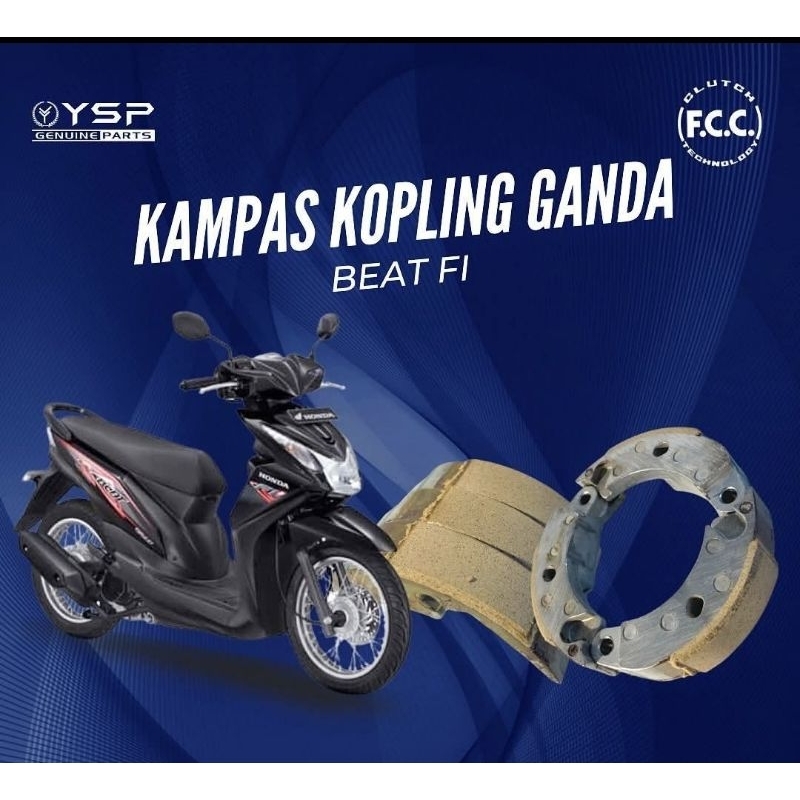(YSP). Kampas Kopling Ganda. BEAT FI.
