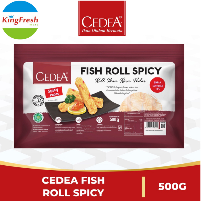 

Cedea Fish Roll Spicy 500 gram