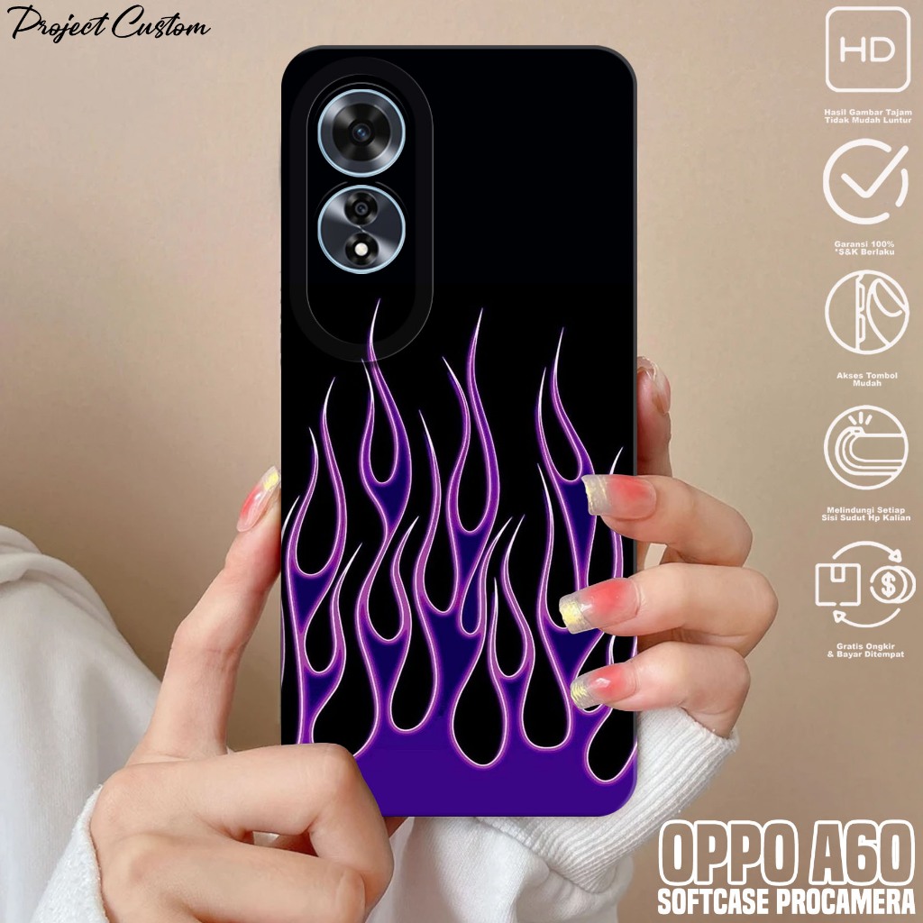 Softcase Hp OPPO A60 - Case Hp OPPO A60 ( AES ) Silikon Hp OPPO A60 - Casing Hp OPPO A60 - Cassing H