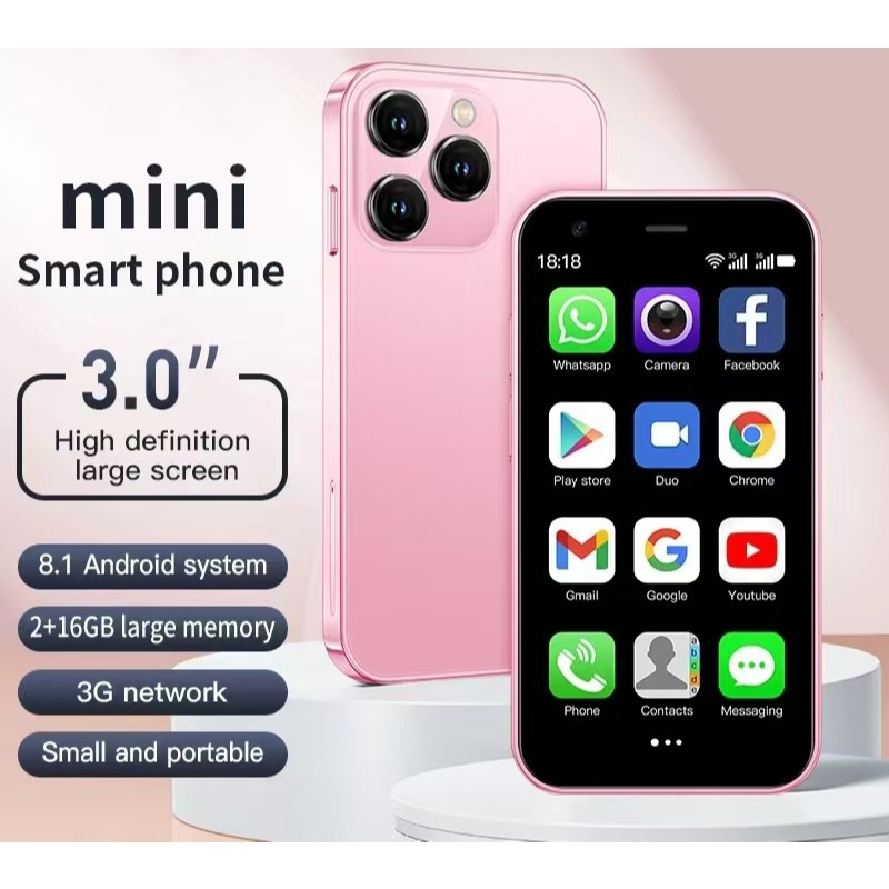 iphone mini soyes hp android ram 2/16G jaringan 3G