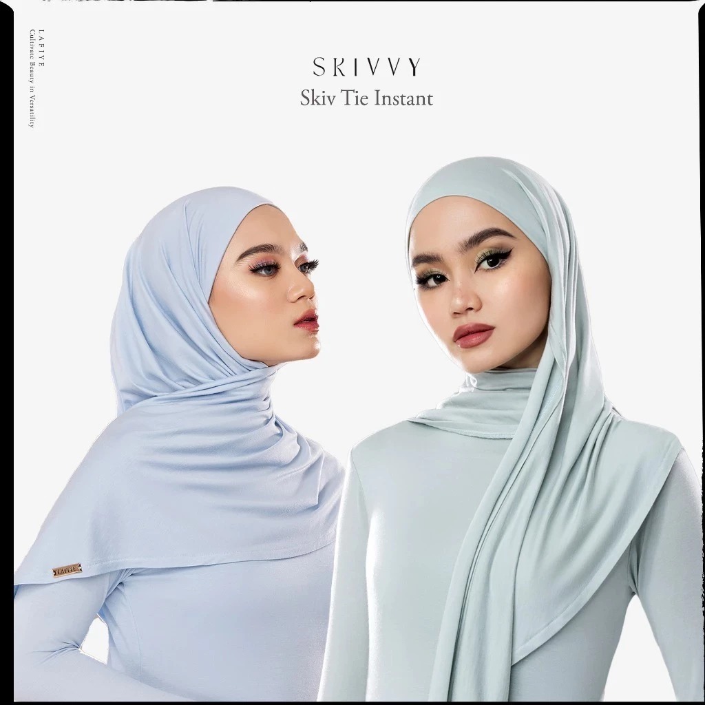 PROMO Lafiye - Skiv Tie Instant Hijab wanita pashmina