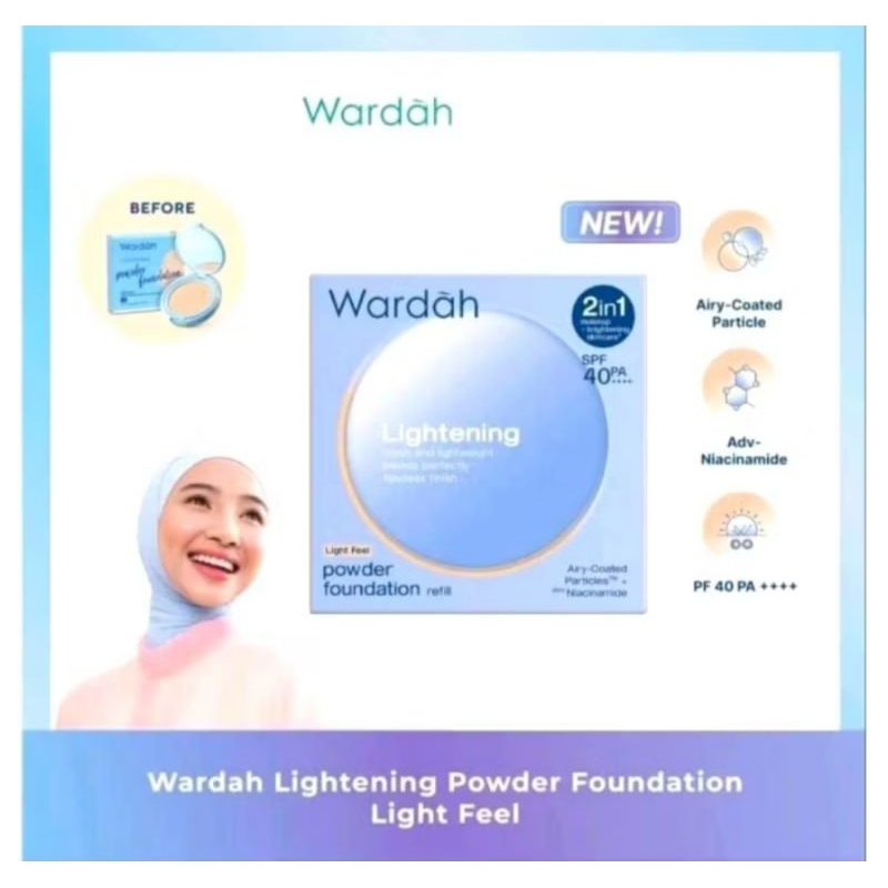 Wardah Powder Foundation Extra Cover.