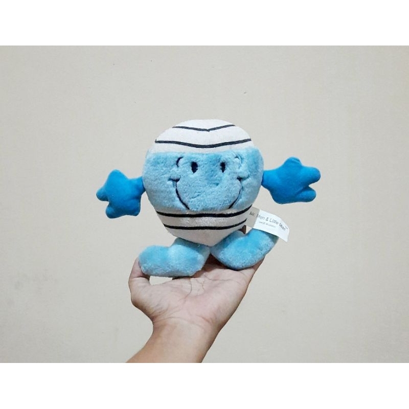 Boneka Mr. Men And Little Miss Karakter Mr. Bump Original Size 15 cm/ Boneka Mr. Men & Little Miss
