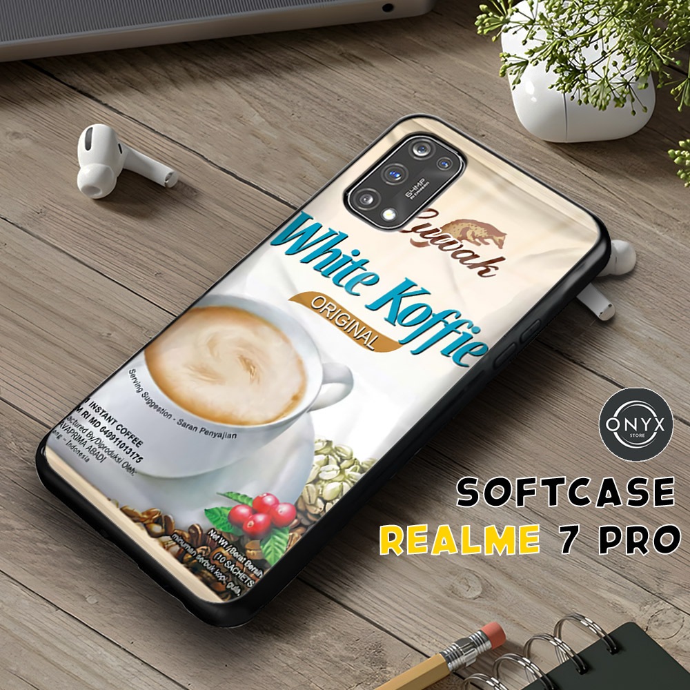 [AA34] SOFTCASE REALME 7 PRO | Case Glossy Kilau | KOPI | Kesing Lucu Unik Keren Realme 7 Pro | Casi