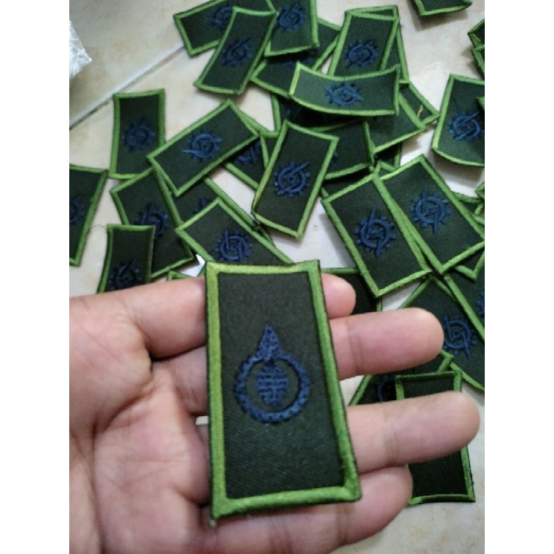 pangkat tpl tni ad bordir korps cpl  / pal ad