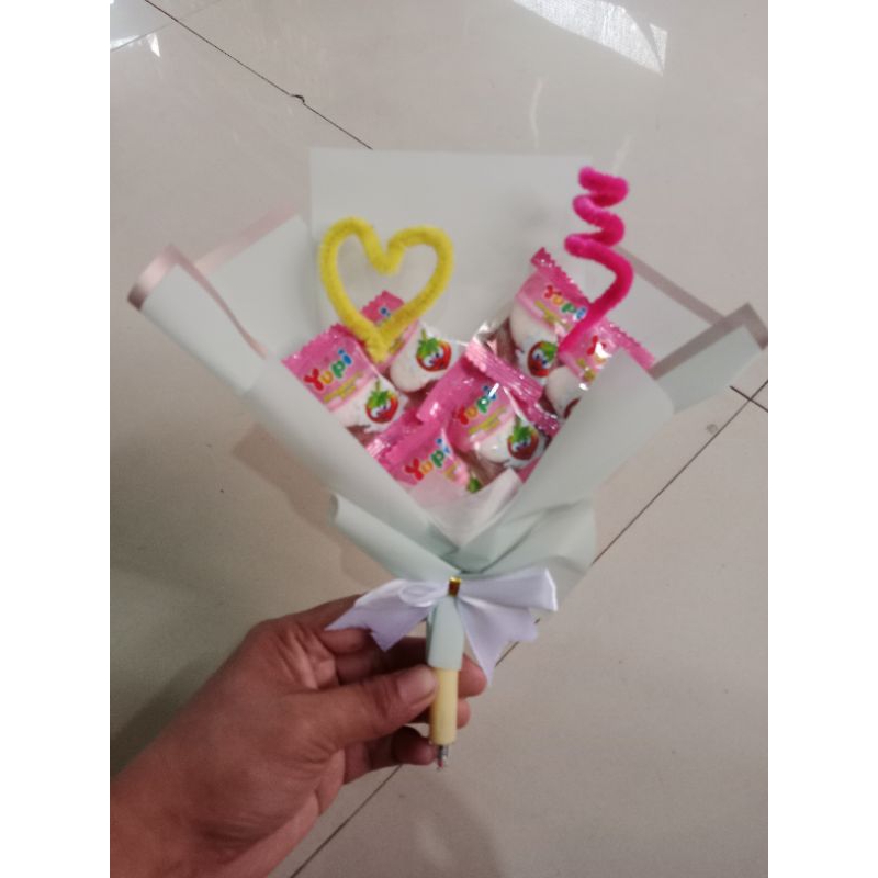 

buket permen buket pensil buket hari guru buket pulpen