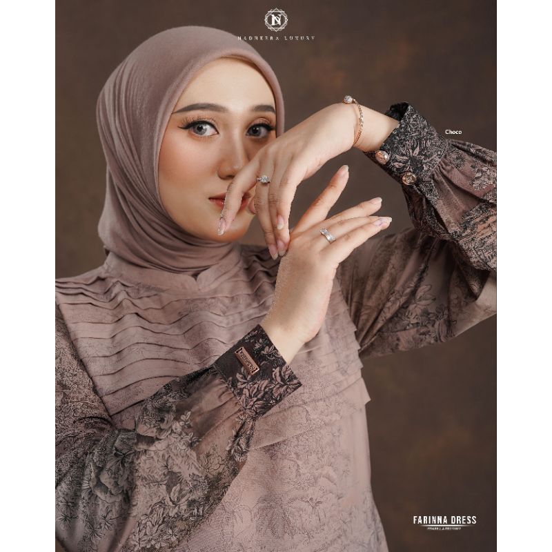 FARINNA DRESS NEW NADHEERA LUXURY