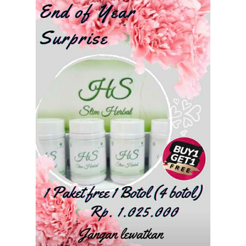 Pelangsing Herbal HS Slim untuk Diet