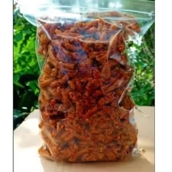 

Usus Crispy Pedas Daun jeruk 1kg