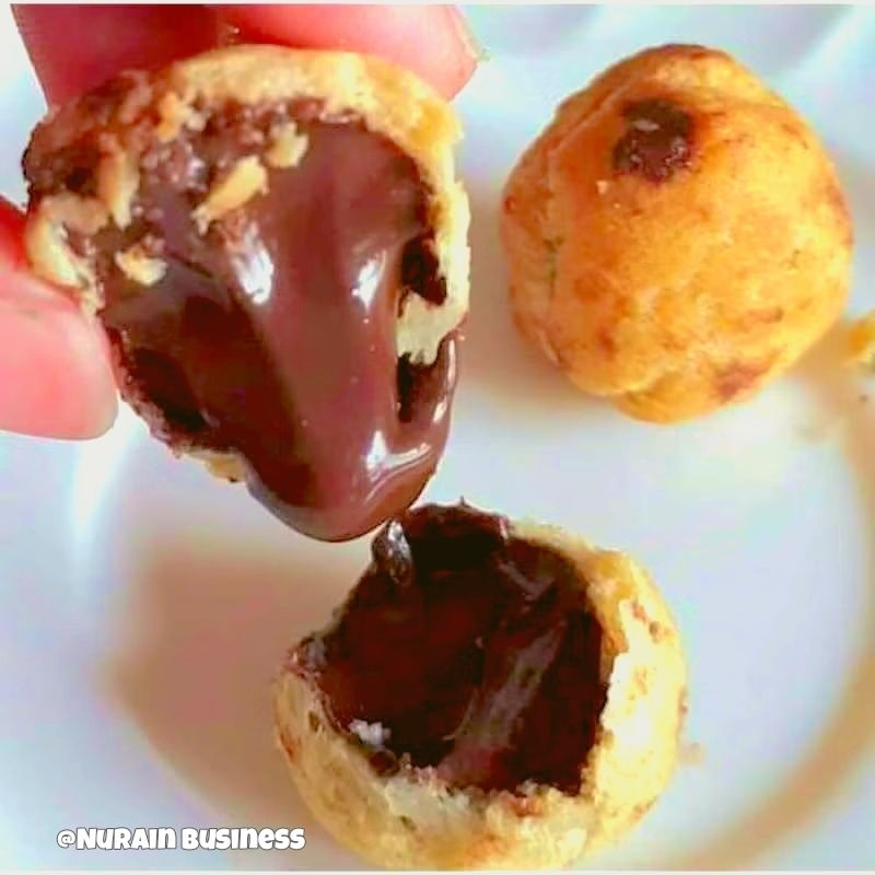 

soes chocolate kekinian non hadiah