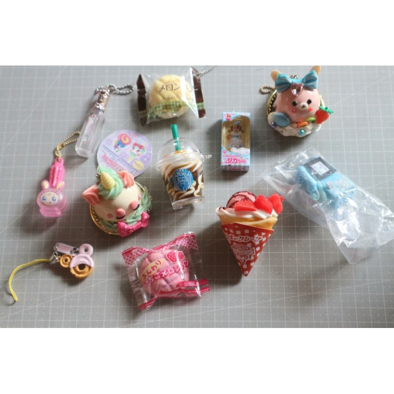 Random Trinkets Gotochi Japan Mercari licca chan cinnamoroll melon pan flower knows gotochi pencil m