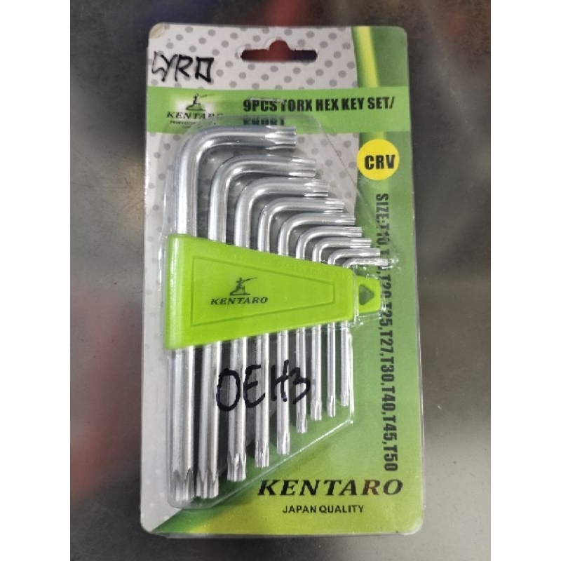 KENTARO KUNCI BINTANG SET/KUNCI L BINTANG SET LONG MEREK KENTARO