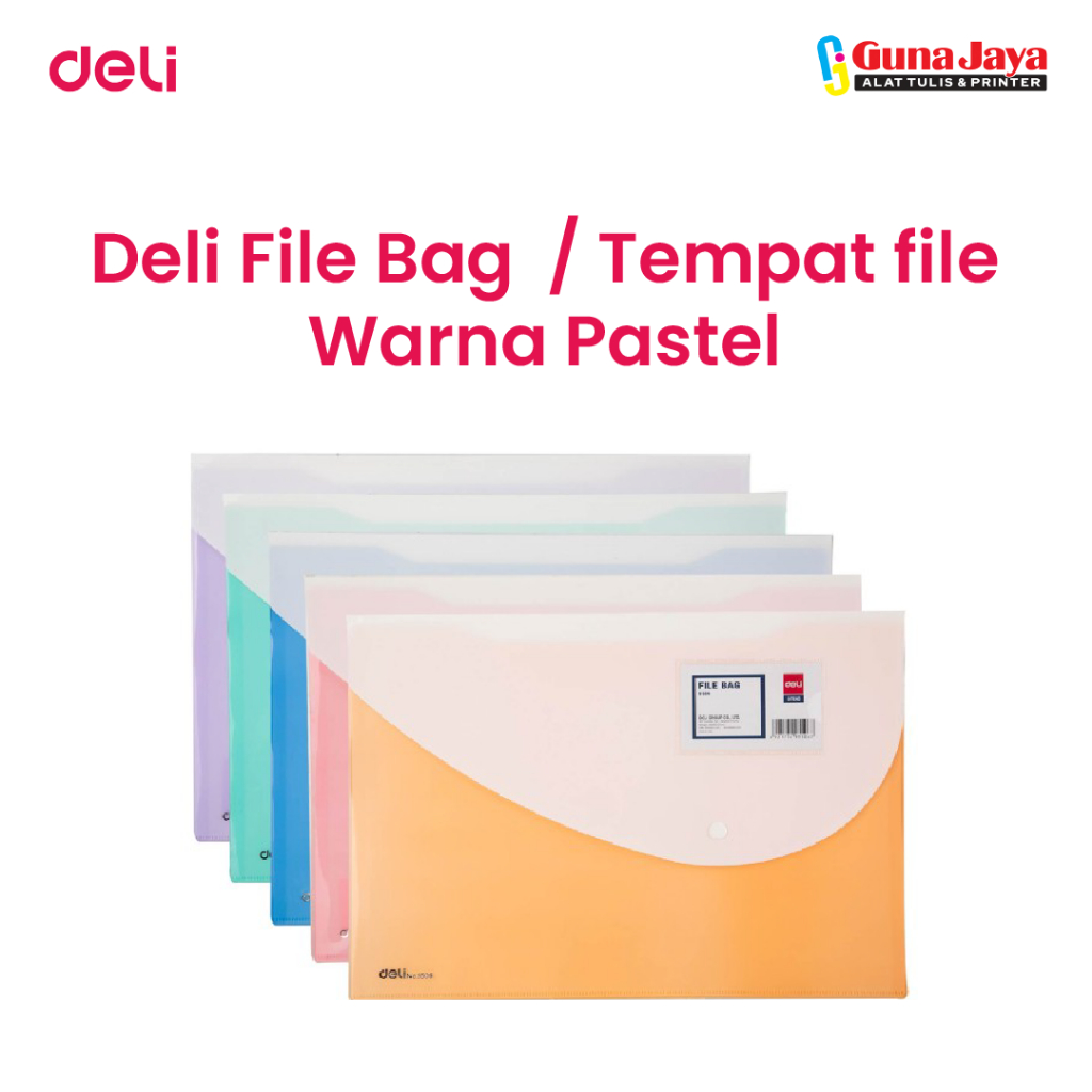 

DELI E-5506 FILE BAG PASTEL