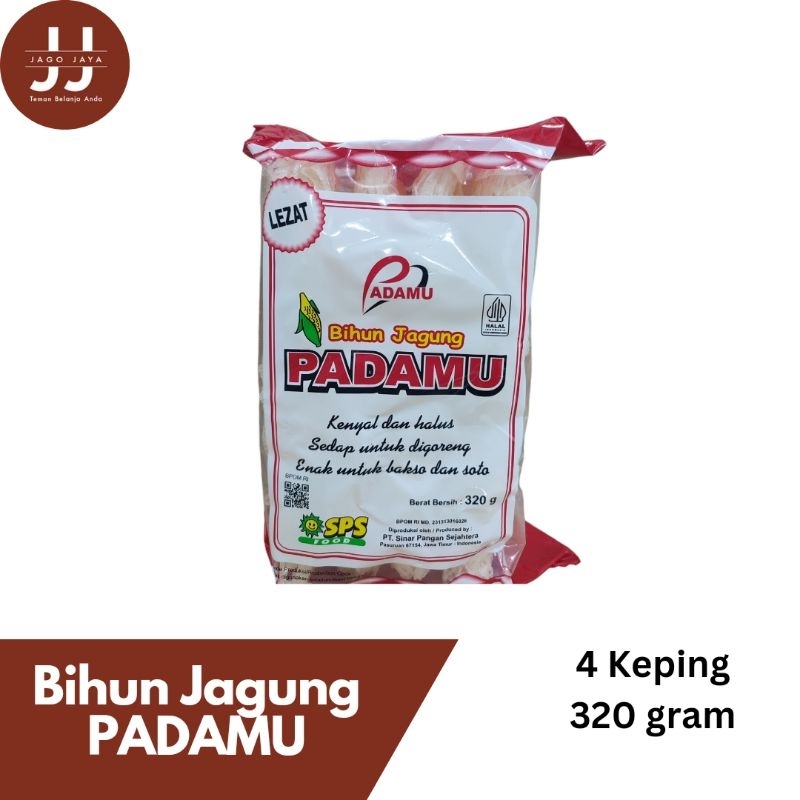 

[Jago Jaya] Bihun PADAMU Merah isi 4 keping 320 gram - Bihun Jagung