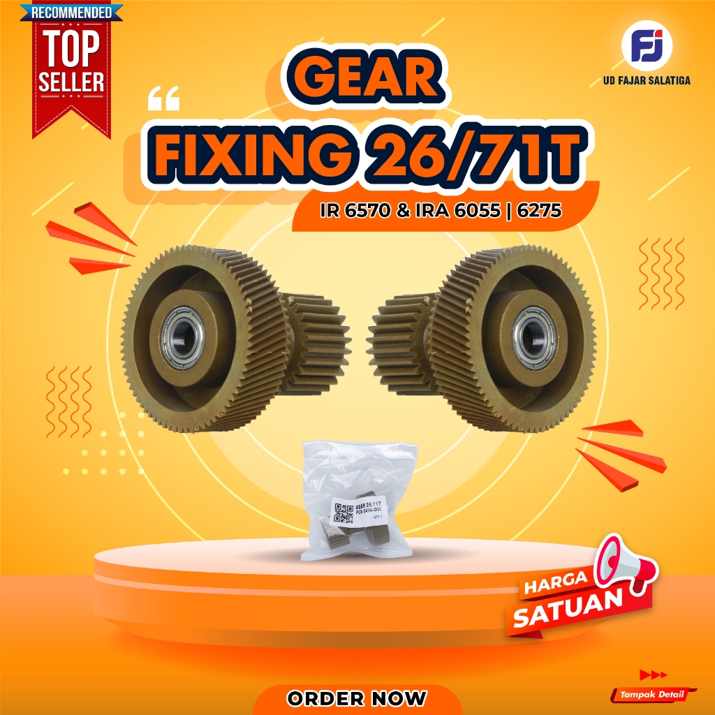 GEAR FIXING 26 71T IR6570 DAN IRA 6055 6275