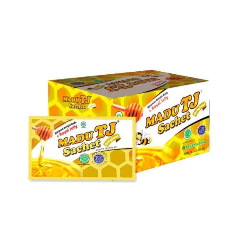 

Madu TJ sachet box isi 12 sachet