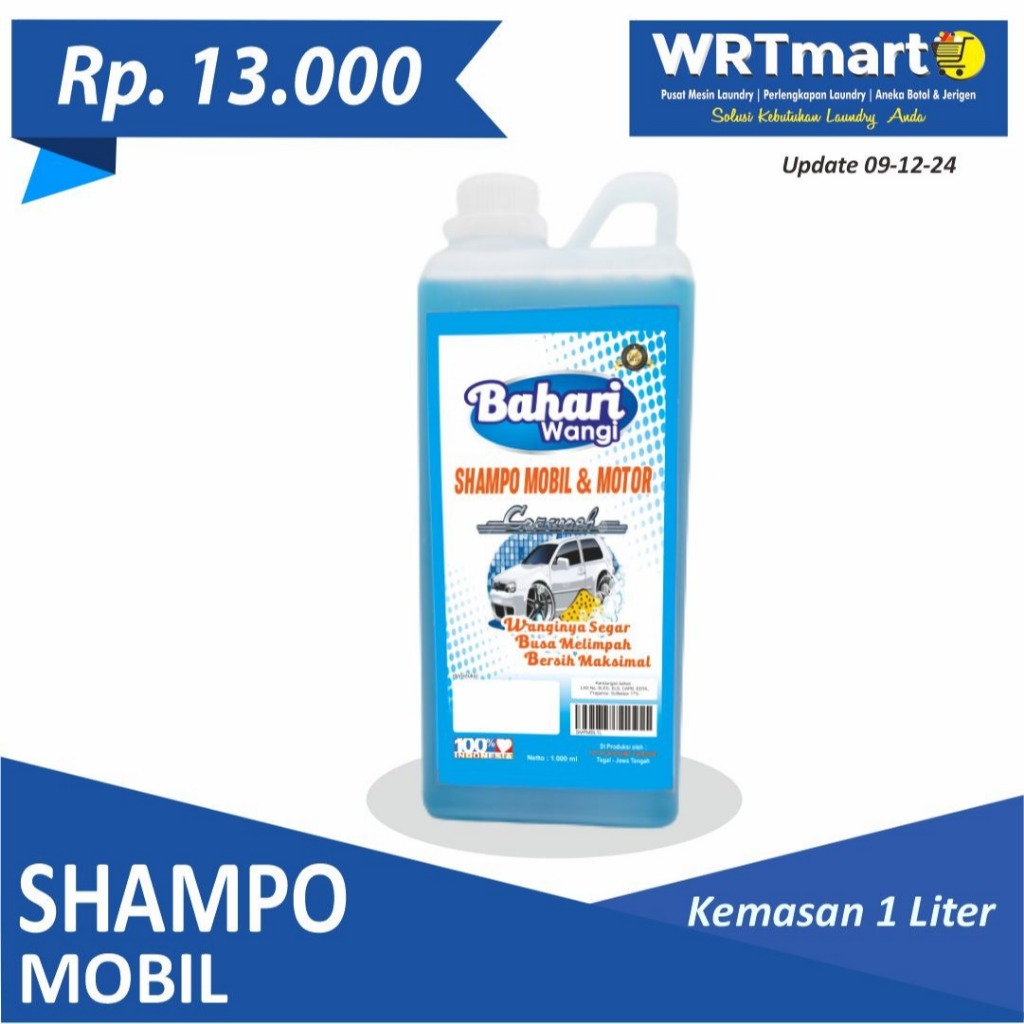 shampo mobil / shampo cuci mobil / sabun cuci