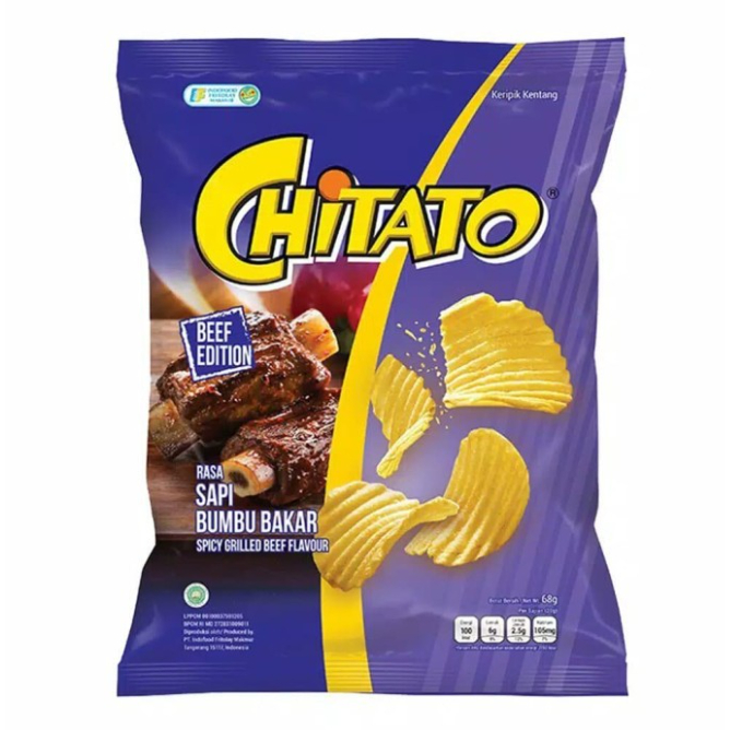 

Chitato Rasa Sapi Bumbu Bakar 68 Gram