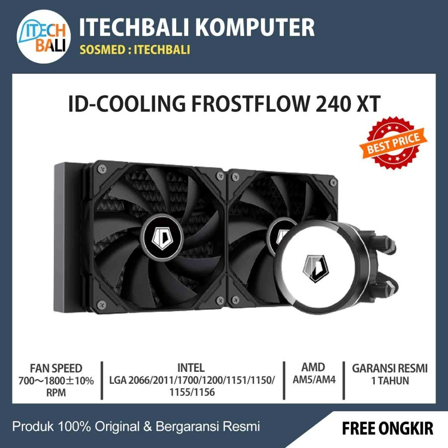 ID-COOLING FrostFlow 240 XT CPU AIO Water Cooling