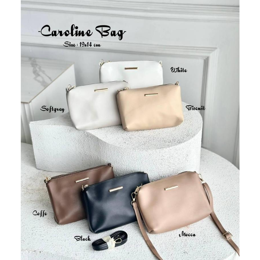 Grosir Tas Wanita Carolin Slingbag Murah - Tas Wanita Kekinian - Tas Wanita Branded Murah