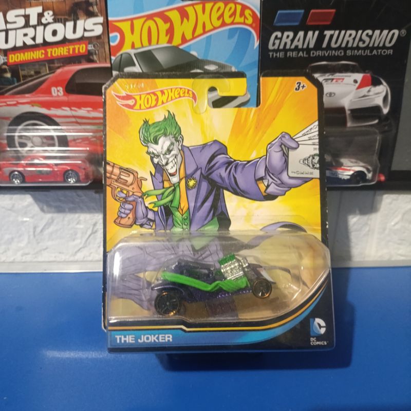 hot wheels the joker dc comics