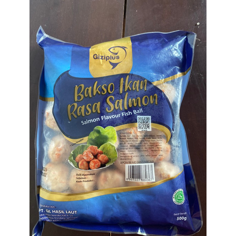 

Bakso Ikan Rasa Salmon (Gizi Plus)