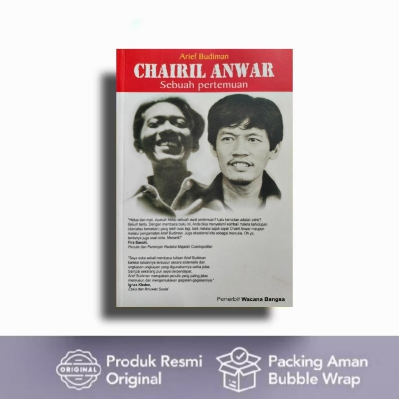 Buku Chairil Anwar: Sebuah Pertemuan,Arief Budiman