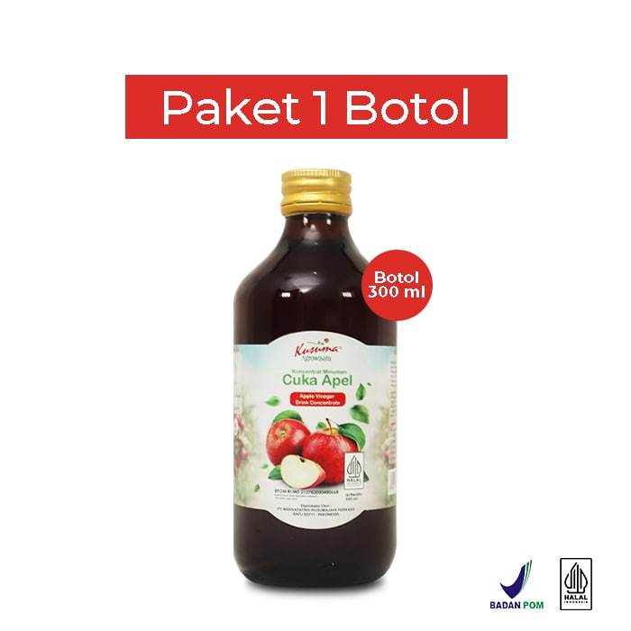 

Kusuma Agrowisata Cuka Apel Batu Malang 300ml