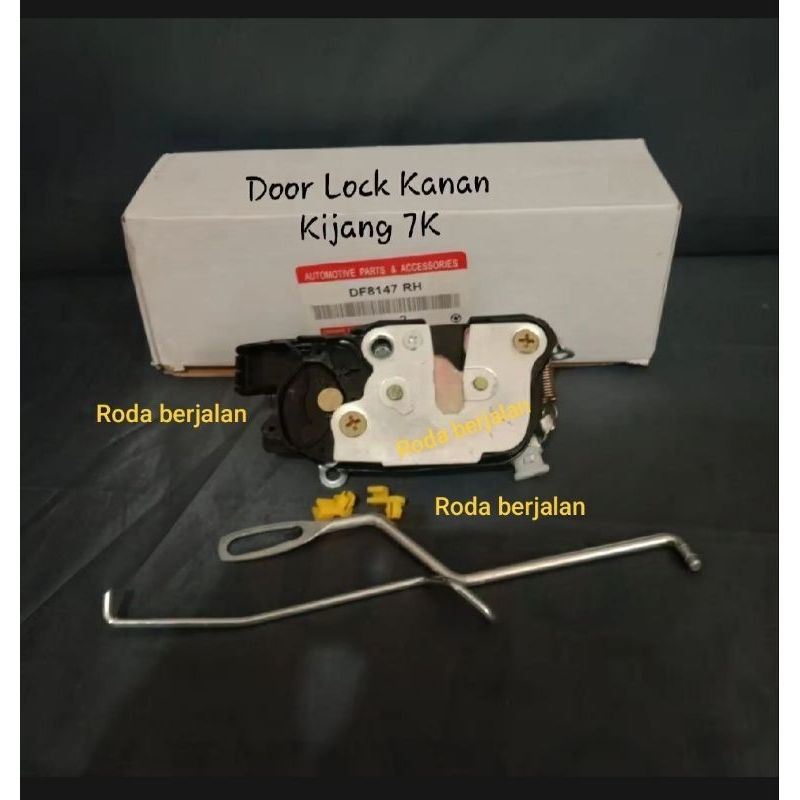 door lock kanan kijang kapsul, kijang krista, kijang new, kijang LGX LSX