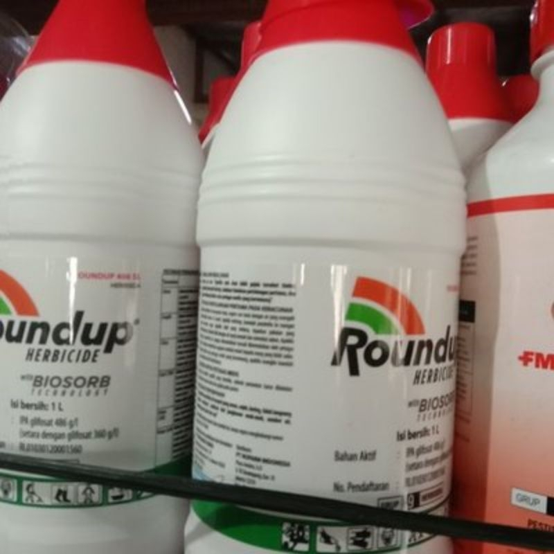 Roundup Pembasmi Rumput 1 Liter / ROUNDUP BIOSORB 486SL / racun rumput / roundup herbisida / Roundup