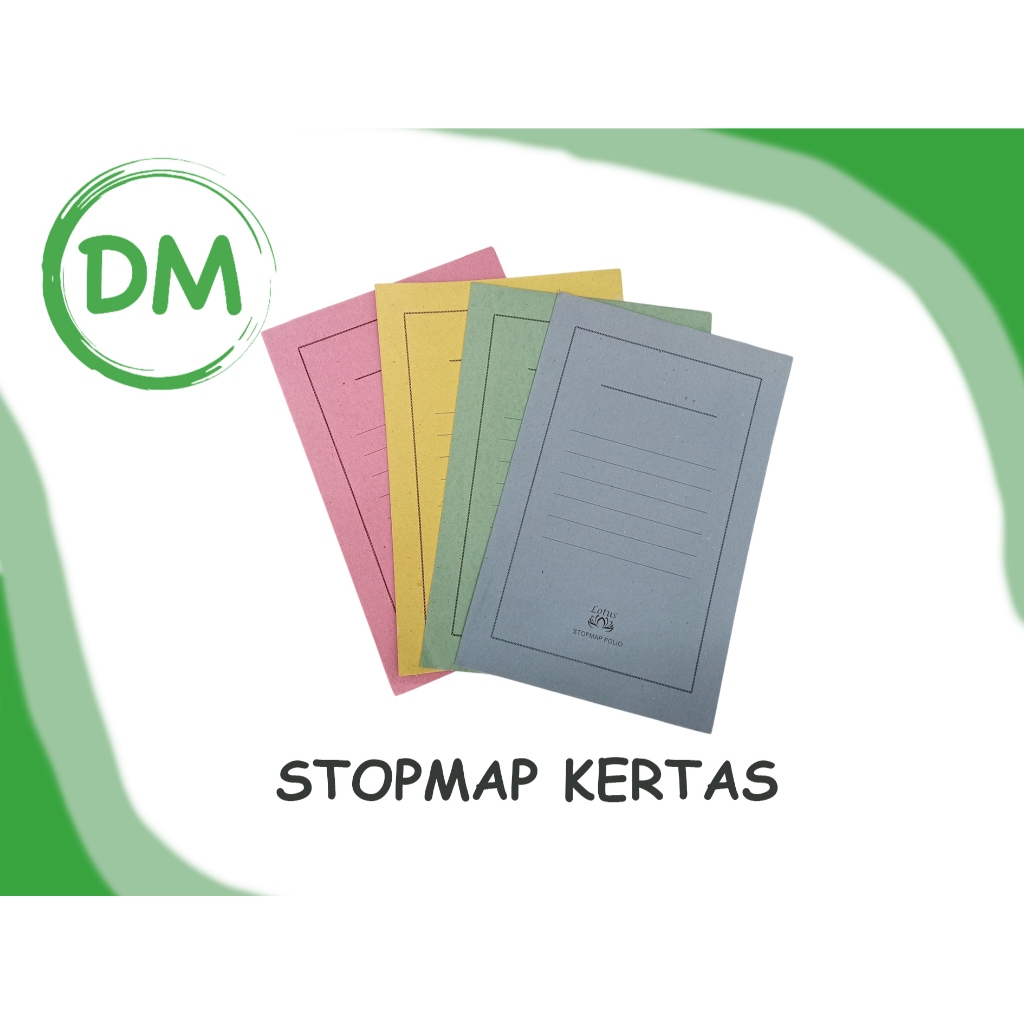 

STOPMAP FOLIO KERTAS 1 PAK ISI 50 LEMBAR