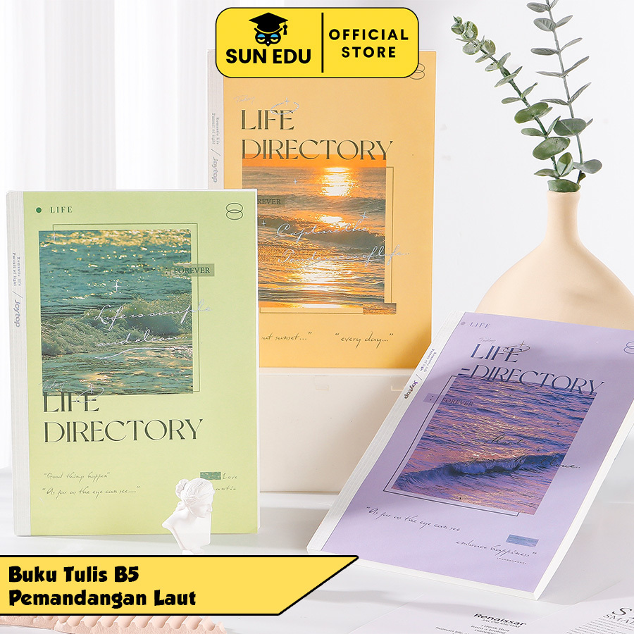 

Buku Tulis B5 Motif Aesthetic Notebook Diary