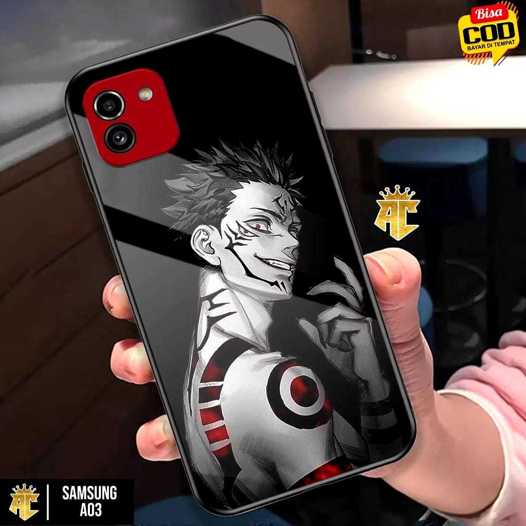 Case SAMSUNG A03 - Casing SAMSUNG A03 Terbaru 2021 AERO CASE [ MOTIF ANM ] Silikon SAMSUNG A03  -  C