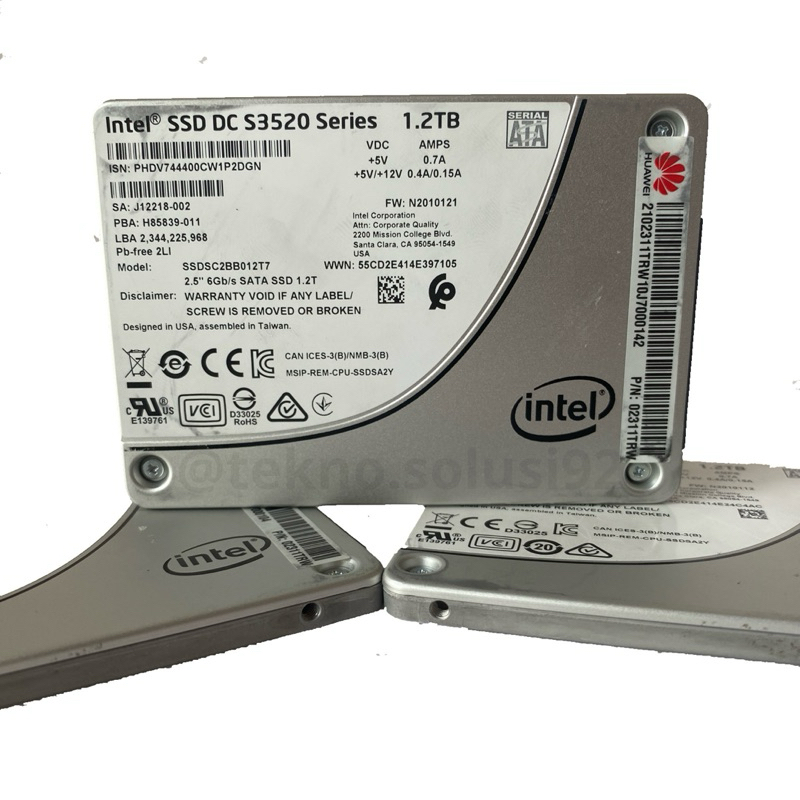 ssd Intel DC S3520 Series 1.2tb