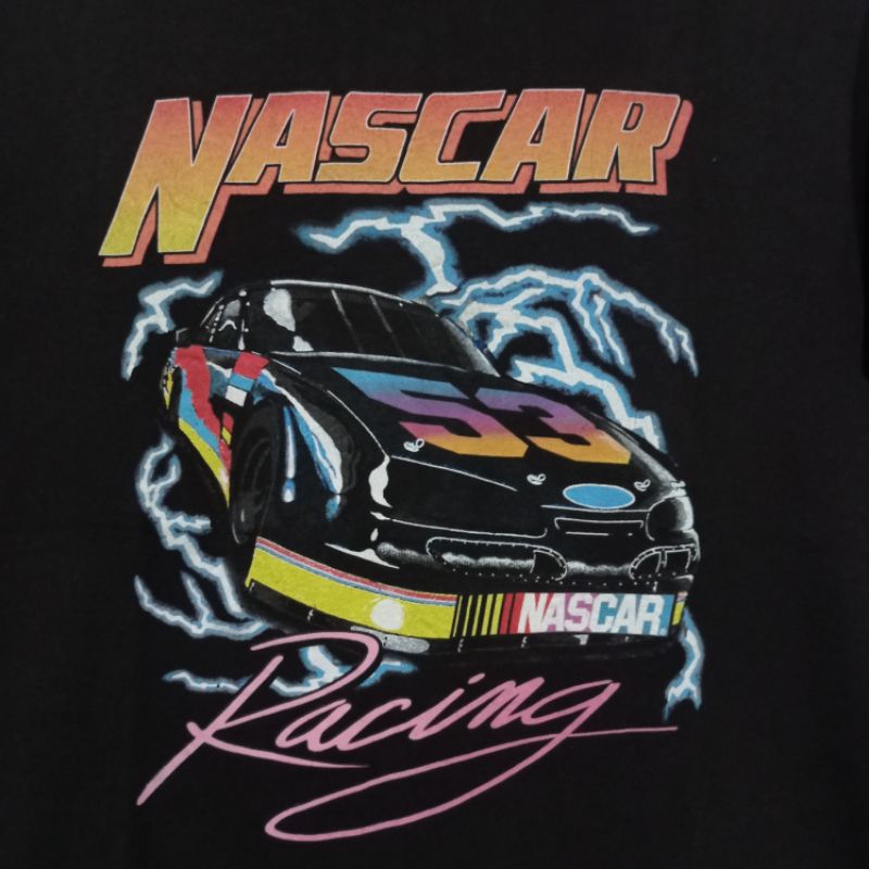kaos mobil nascar racing second