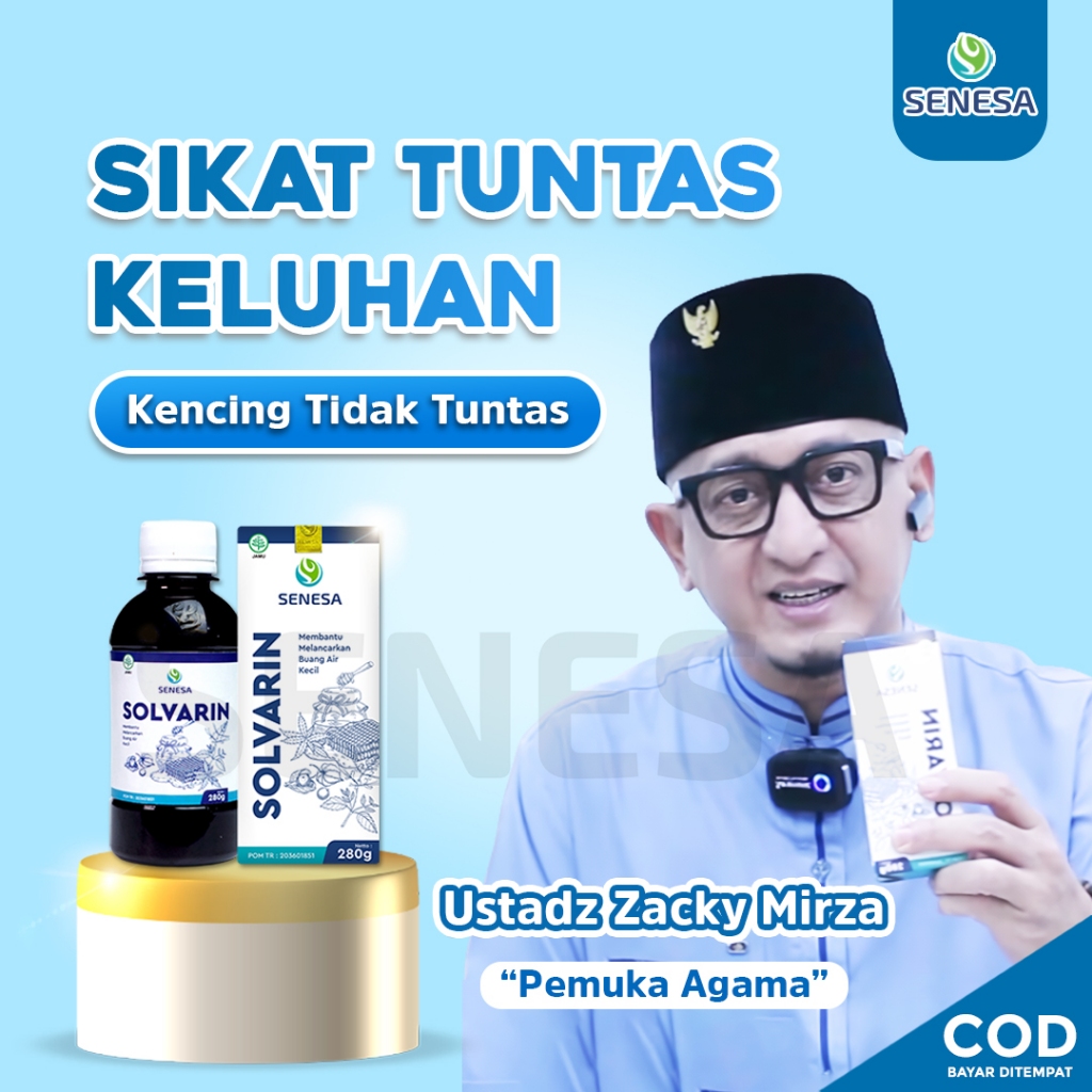 Senesa - Madu Solvarin Original Obat Sering Kencing Infeksi Saluran Kemih Batu Ginjal ISK