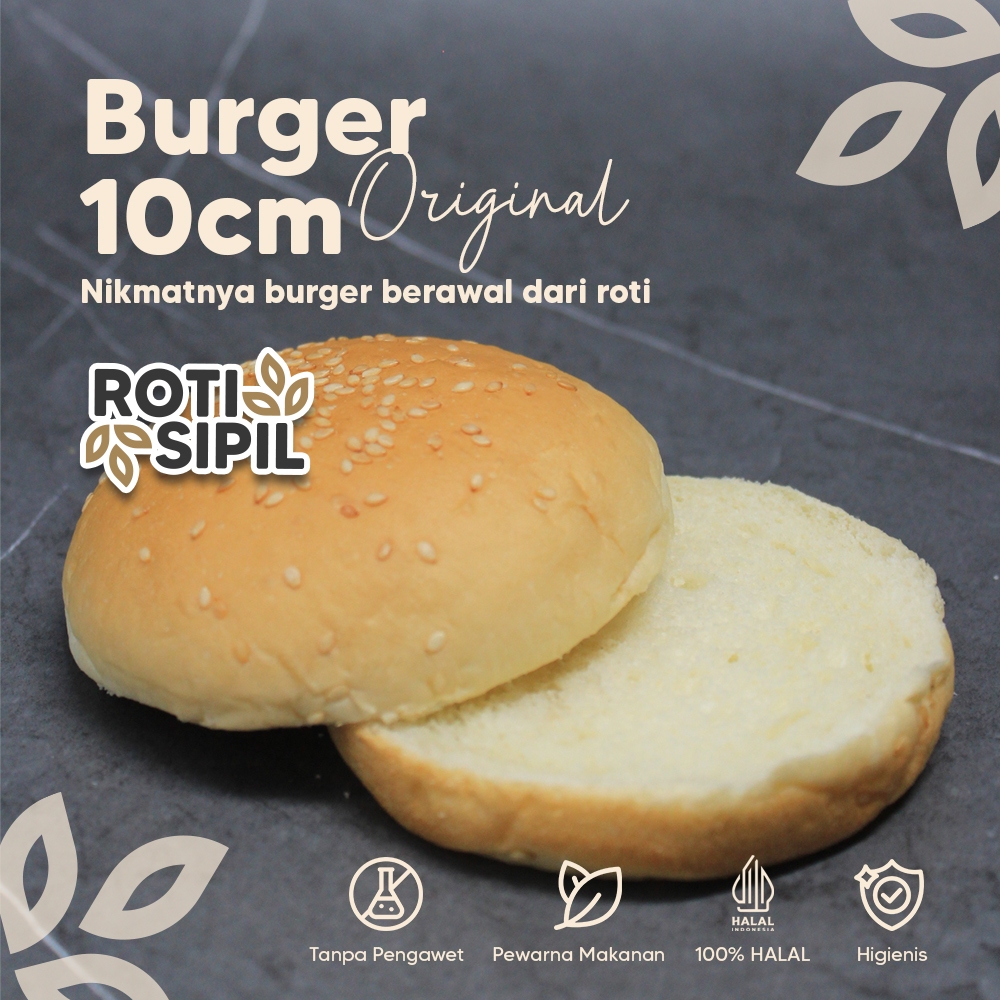 

Roti Burger Original 10cm | Base Burger 10cm Original